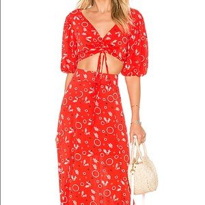 Free people Danni Jane crop top